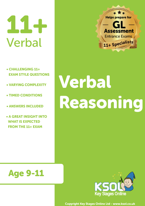 Verbal Reasoning Practice Paper 