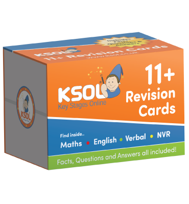 11+ Revision Cards