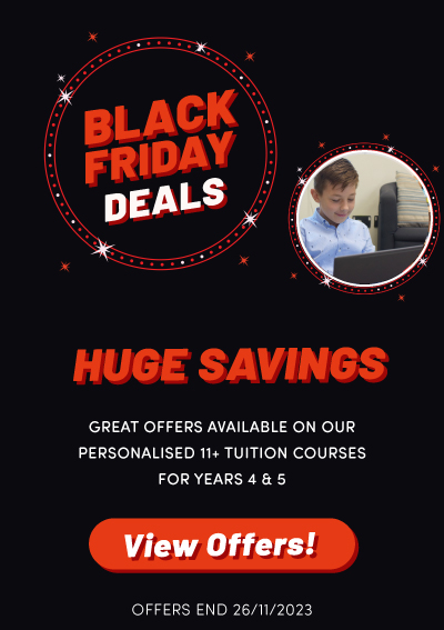 Year 5 11 plus tuition - Black Friday Offers